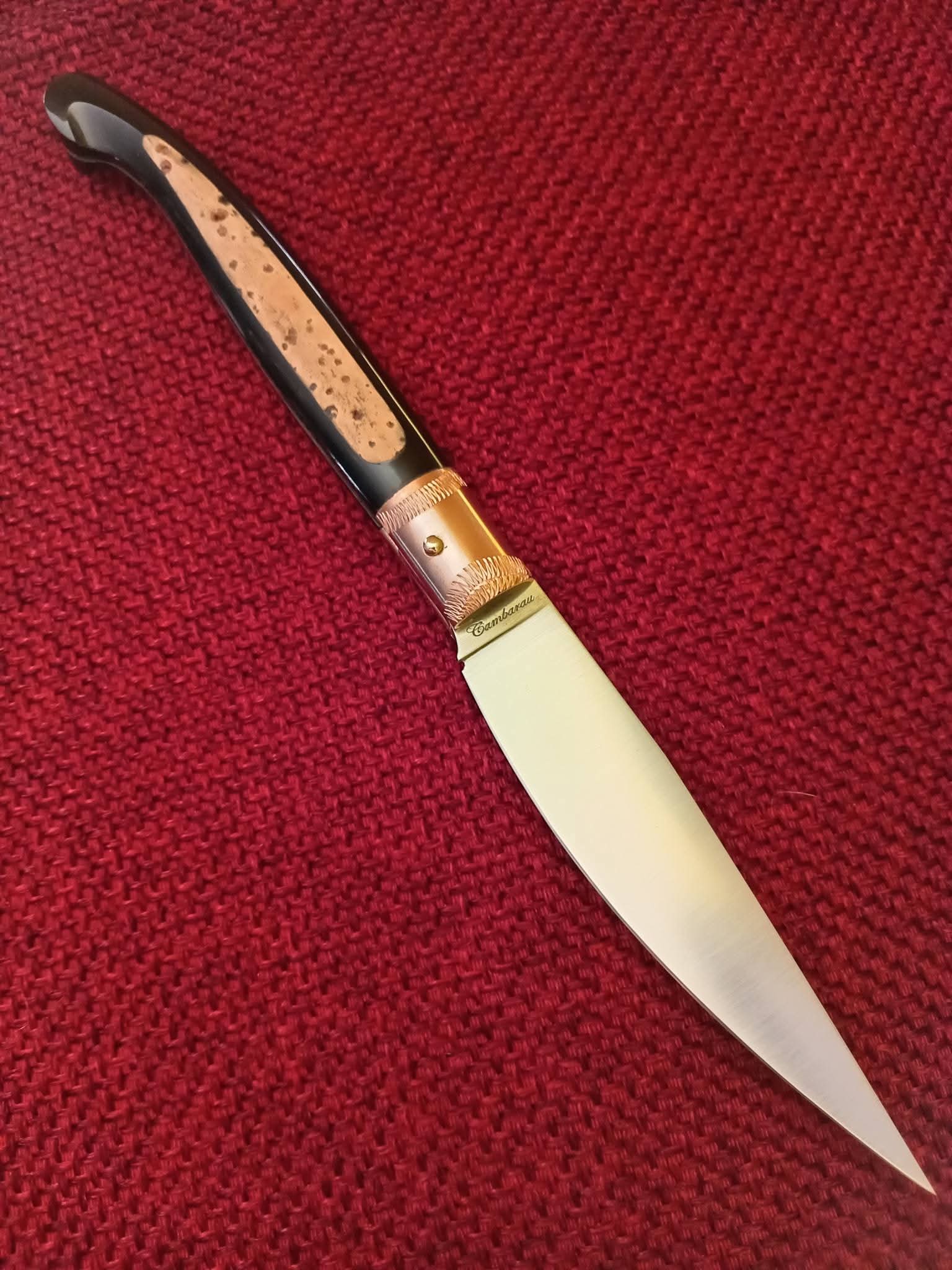 La Suergina - coltello artigianale di Daniele Cambarau